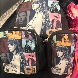 Taylor Swift 3-Piece BackPack includes lunch and pencil bag
